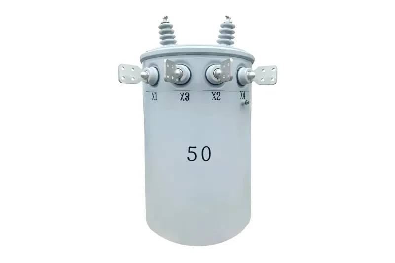 50kVA หม้อแปลงติดตั้งเสาเฟสเดียว